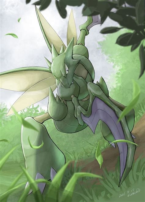 Scyther Pokémon Image By Katkichi 3667094 Zerochan Anime Image Board