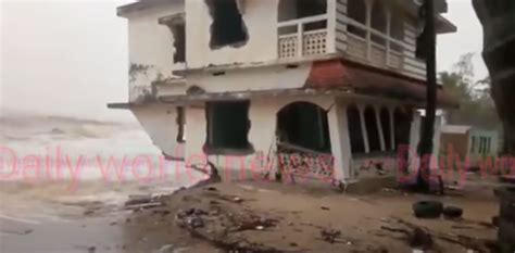 Cyclone Tauktae: Video shows house collapsing into sea in India’s ...