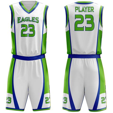 Basketball Uniforms Sublimated Eagles