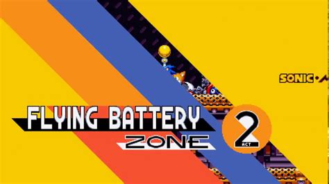 Sonic Mania Flying Battery Zone Act 2 Youtube