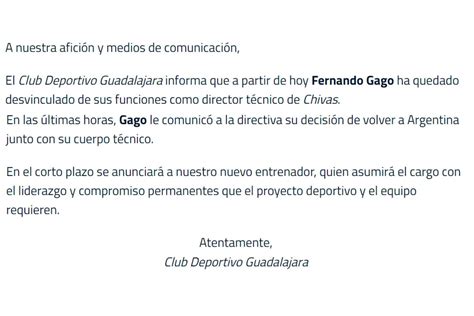 Liga Mx Oficial Chivas Deja Tremenda Rajada A Fernando Gago Se