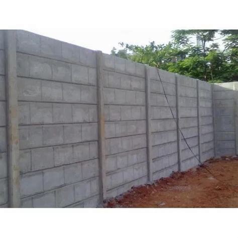 Panel Build Rcc Precast Compound Wall Thickness 2 4 Inch At Rs 75