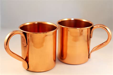 Set Of 2 15 Oz Pure Copper Moscow Mule Mugs On Storenvy