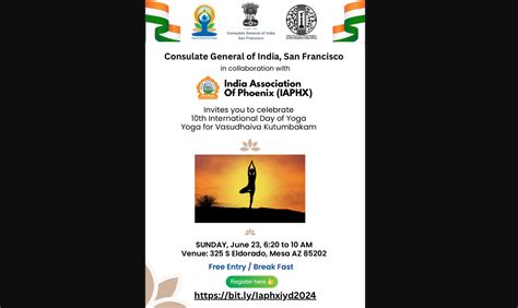 Consulate General Of India San Francisco Celebrating The 10th