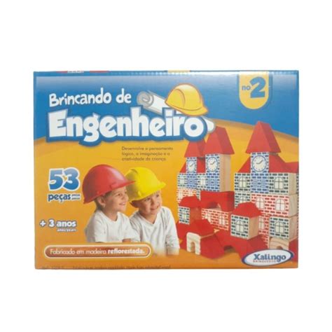 Blocos De Montar Brincando De Engenheiro N Pe As Shopee Brasil