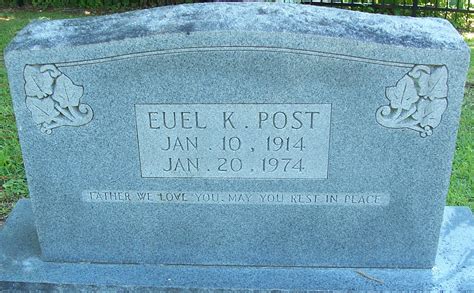 Euel Kirkland Post M Morial Find A Grave