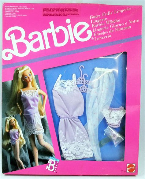 Barbie Fancy Frills Lingerie Mattel 1989 Ref 7092