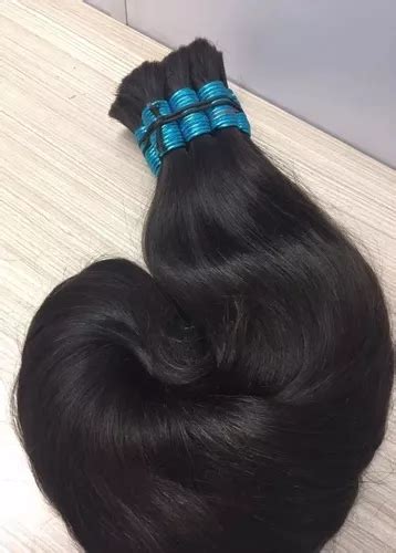 Cabelo Humano Virgem Liso Ondulado 65 Cm 100 Gramas Parcelamento Sem