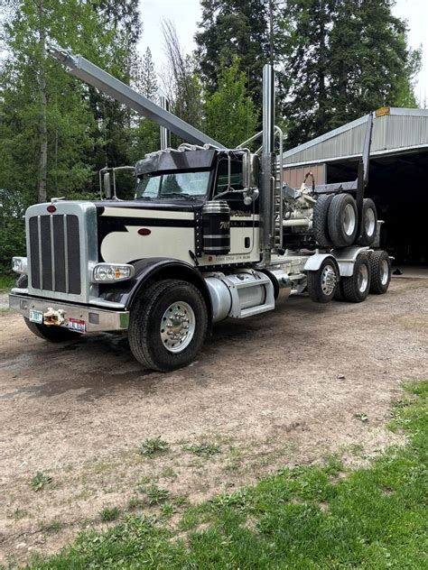 2020 Peterbilt 389 Logging Truck - Whit-Log For Sale, 262,280 Miles ...