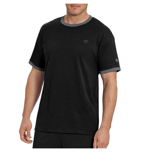 Champion Men S Classic Jersey Ringer Tee Spicylegs