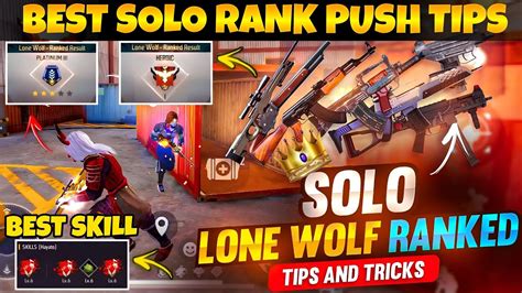 Win Every Lone Wolf Match In Solo Mode Lone Wolf Ranked Push Tips And