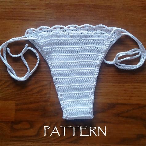 BOHEMIAN Crochet Bikini Bottom PATTERN Crochet Pattern