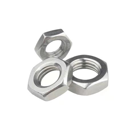 China ANSI ASME B18 2 2 Hexagon Thin Nuts Gr 2 Jam Nut Hex Nut