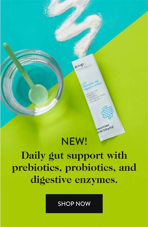 Goop Introducing Our New Gut Microbiome Superpowder Milled