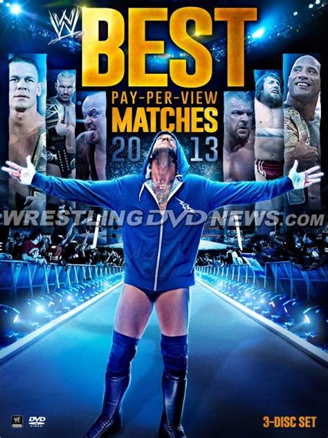 WWE Best PPV Matches 2013 DVD Cover Artwork Choose Our Next Giveaway