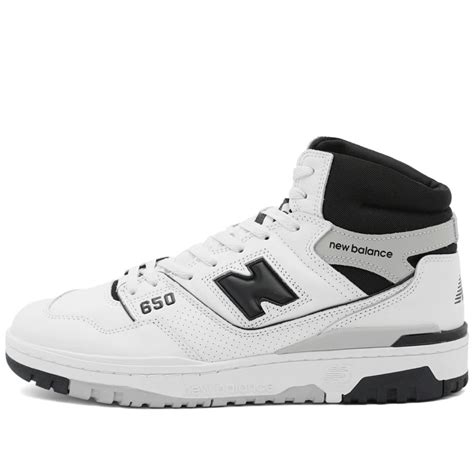 Jual New Balance 650 White Black Leather Bb650rce Original Bnib Resmi