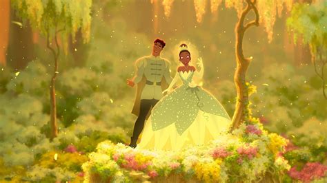 Princess Tiana And Prince Naveen As Frogs