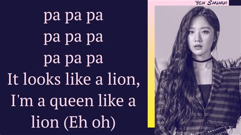 Gi Dle Lion Easy Lyrics Queendom Final Youtube