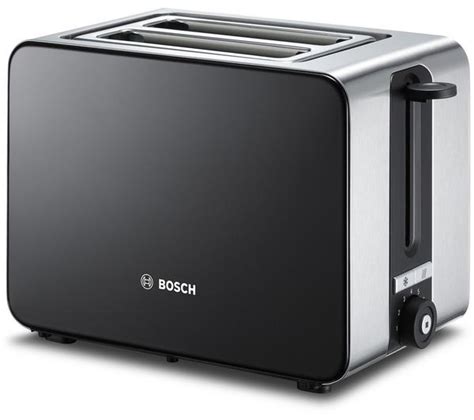 Buy Bosch Sky Tat7203gb 2 Slice Toaster Black Currysie