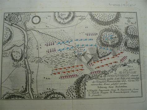 Battle Of Hastenbeck Hameln Anno Map By Siebenj Hriger