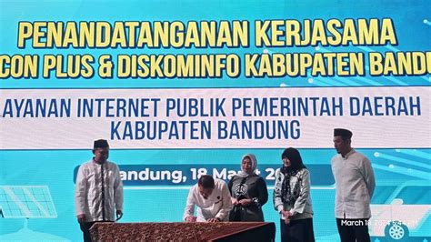 Sediakan Layanan Internet Bagi Publik Pemdakab Bandung Gandeng Pln