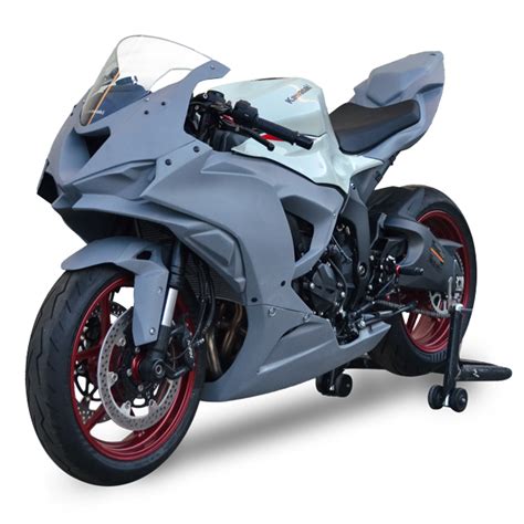 Zx6r 2024 Race Bodywork Set Gray