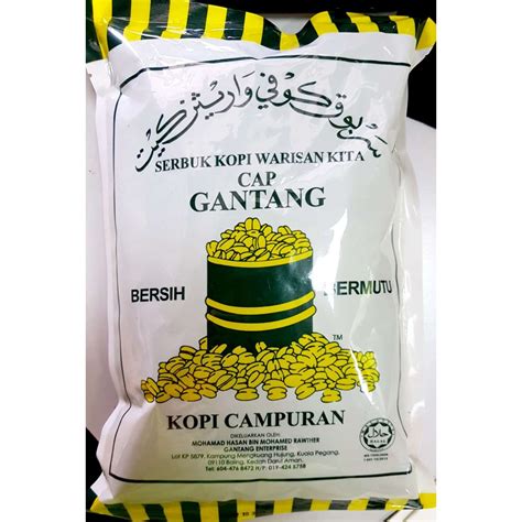 Serbuk Kopi Warisan Cap Gantang 280g Kasar Shopee Malaysia