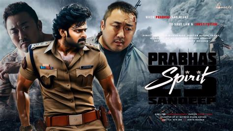 Spirit Official Trailer Prabhas Sandeep Reddy Vanga Don Lee