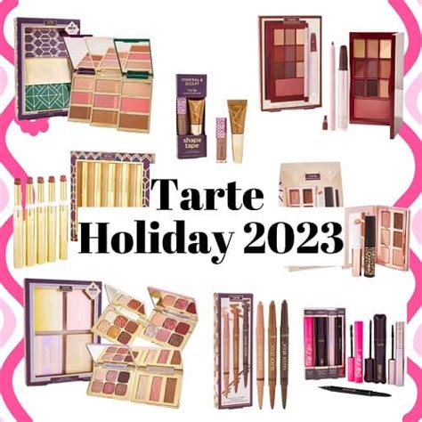 Tarte 2023 Holiday Sets Beauty Deals BFF