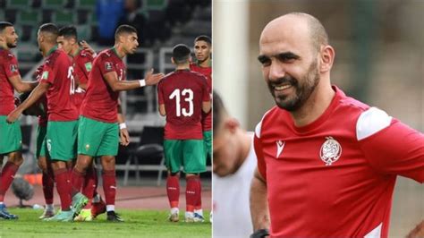 وليد الركراكي المدرب الجديد للمنتخب الوطني المغربي يجهز إعداد اللائحة