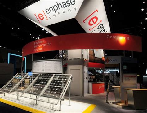 Enphase Custom Exhibit Trade Show Exhibit Trade Show Flooring Trade Show Display