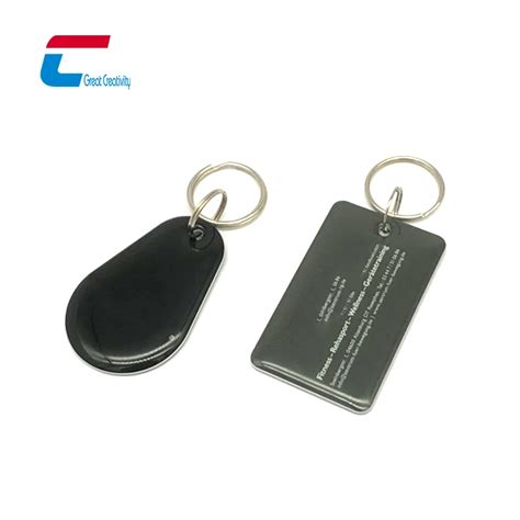 Epoxy Nfc Rfid Tag Keychain Mhz Ntag Key Fob Access Control