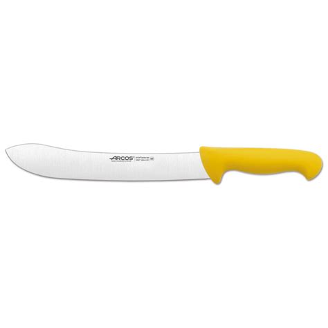 Cuchillo Carnicero Amarillo 250 Mm Serie 2900 6 Unidades ARCOS