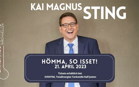 Kai Magnus Sting HÖMMA SO ISSET Brauhaus am Ring Kirchhellen