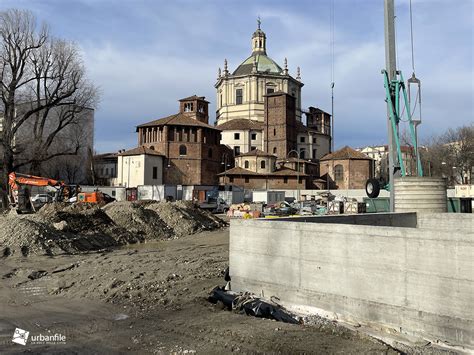 Milano Centro Storico Cantiere M Vetra Gennaio Urbanfile