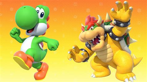 Yoshi And Bowser