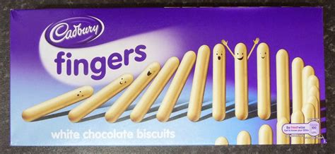 Something to look forward to: Cadbury Fingers (white chocolate)