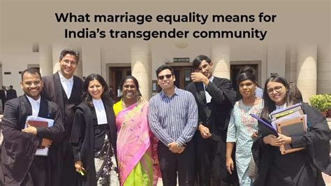 Why Indias Trans Community Is Fighting For Marriage Equality India