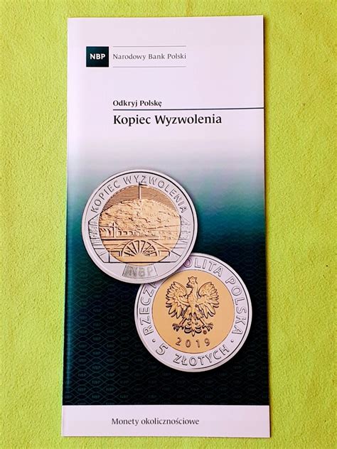 Folder Do Monety Z Kopiec Wyzwolenia Ko O Licytacja Na