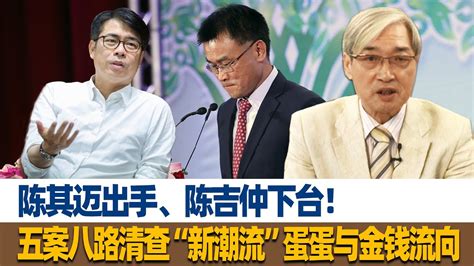 陈其迈出手、陈吉仲下台！张友骅：五案八路清查新潮流蛋蛋与金钱流向 Youtube