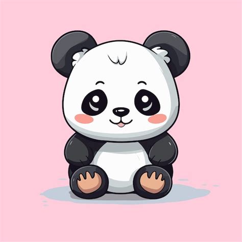 Premium Vector | Cute panda cartoon illustration