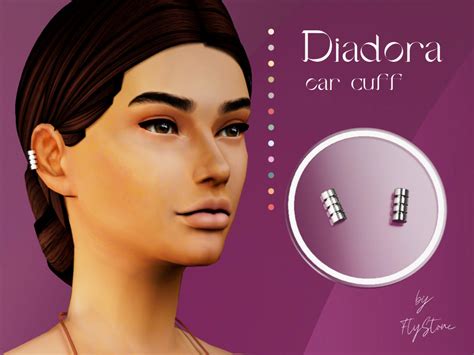 The Sims Resource Diadora Ear Cuff