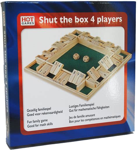 Shut The Box 4 Persoons Kopen Bij Spellenrijk Nl