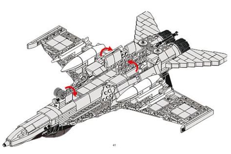 Klocki My Liwiec F A E F Super Hornet Samolot Tomdorix