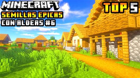 TOP 5 SEMILLAS CON ALDEAS EN MINECRAFT PE 1 21 Cámara de Desafíos