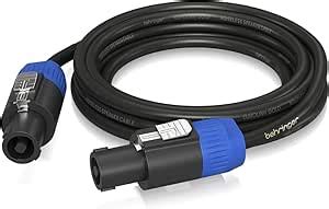 Amazon Behringer Stage And Studio Speaker Cable Black Blue GLC2