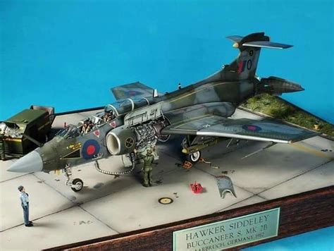 Scale Airfix Blackburn Buccaneer S B Raf By Modeler Andrea