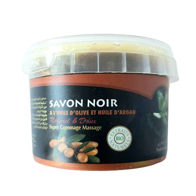 Savon Noir Beldi Huile D Argan Naturel G Black Soap Jabon