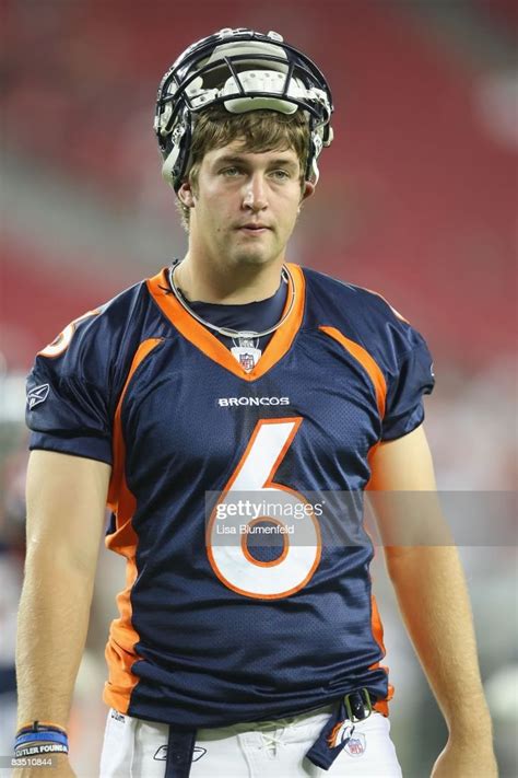 Quarterback Jay Cutler Of The Denver Broncos Looks On During The Game