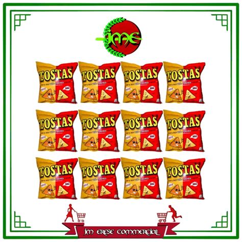 12pcs Tostas Dual Flavored 24g Bbq And Cheese Lazada Ph